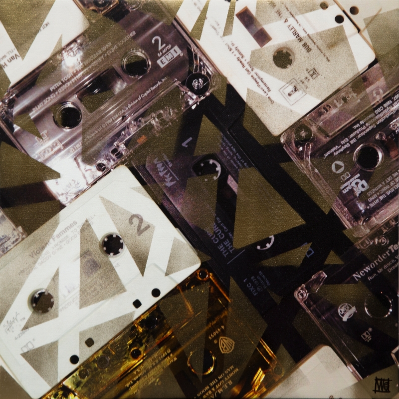 I Made You a Mixed Tape III by artist Melissa Wen Mitchell-Kotzev